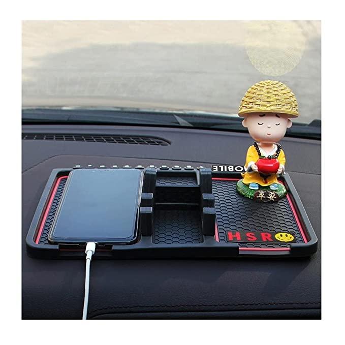 MULTIFUNCTION PHONE GPS HOLDER ANTI-SLIP SILICONE PAD [CAR ACCESSORIES]